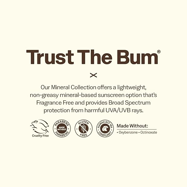 SUN BUM SPF 30 MINERAL SUNSCREEN LIP BALM – HAWAII ACT 104 COMPLIANT (OCTINOXATE & OXYBENZONE FREE) – ZINC-BASED BROAD SPECTRUM UVA/UVB LIP PROTECTION – 0.15 OZ STICK