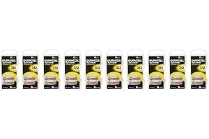 Duracell Activair Hearing Aid Batteries Size 312 (80 Batteries), Brown