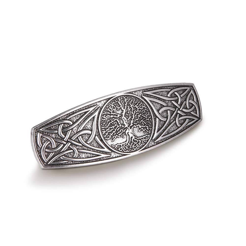 Photo 1 of TEAMER Fashion Vintage Celtic Knot Hair Clip Metal Barrettes Hair Accessories Pattern Engraved Headwear Styling for Women