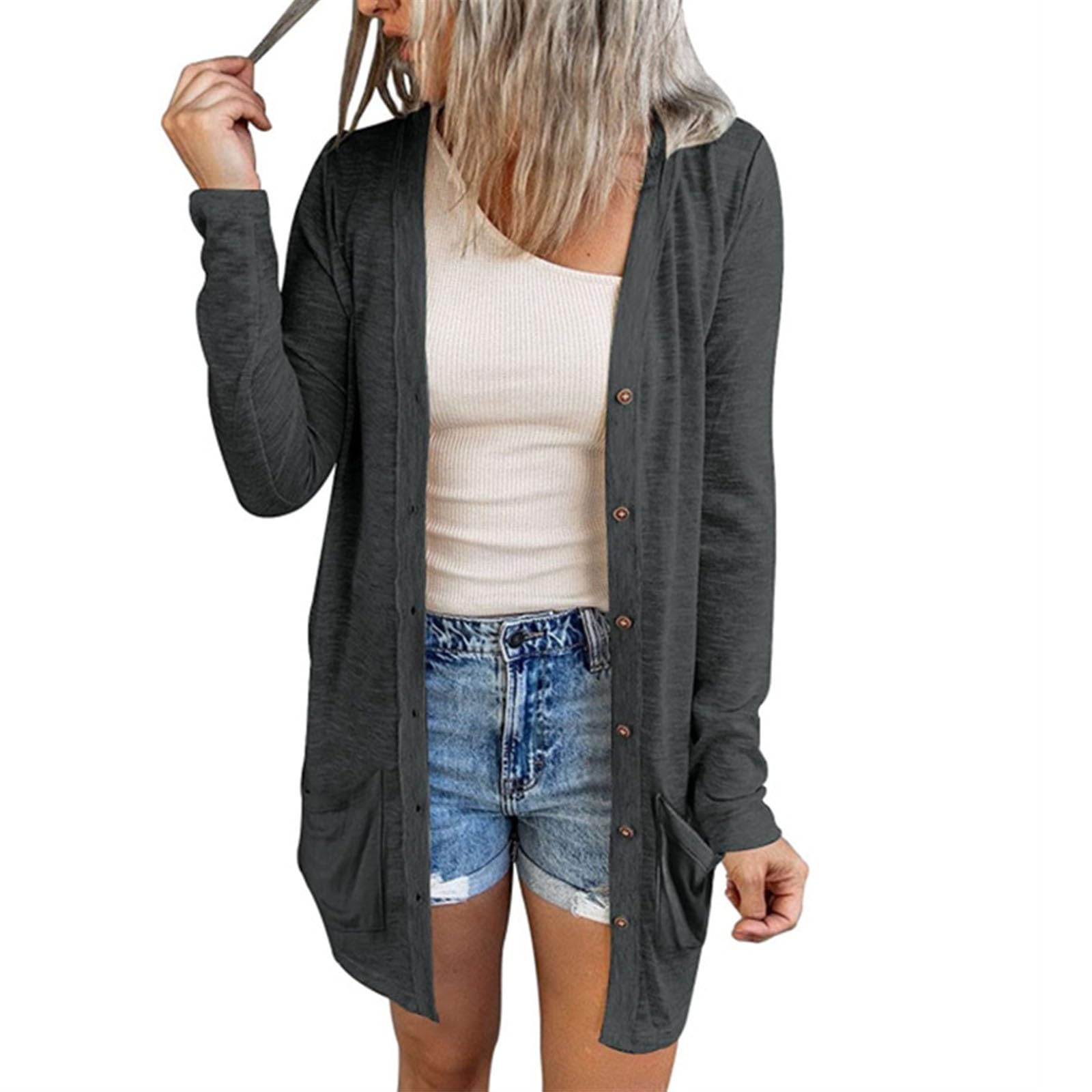 Sweater Oversized Cardigan For Women Lightweight