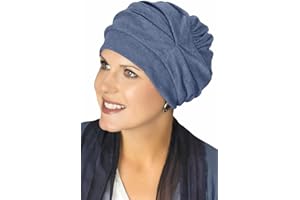 HEADCOVERS UNLIMITED 100% Cotton Trinity Turbans - 3 Way Headcovering