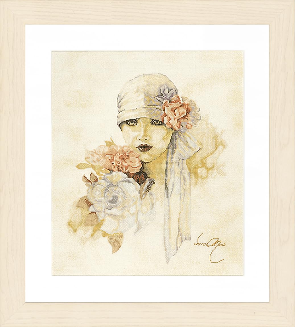 Lanarte Counted Cross Stitch Kit: Fortune Telling (Linen), NA, 30 x 30cm