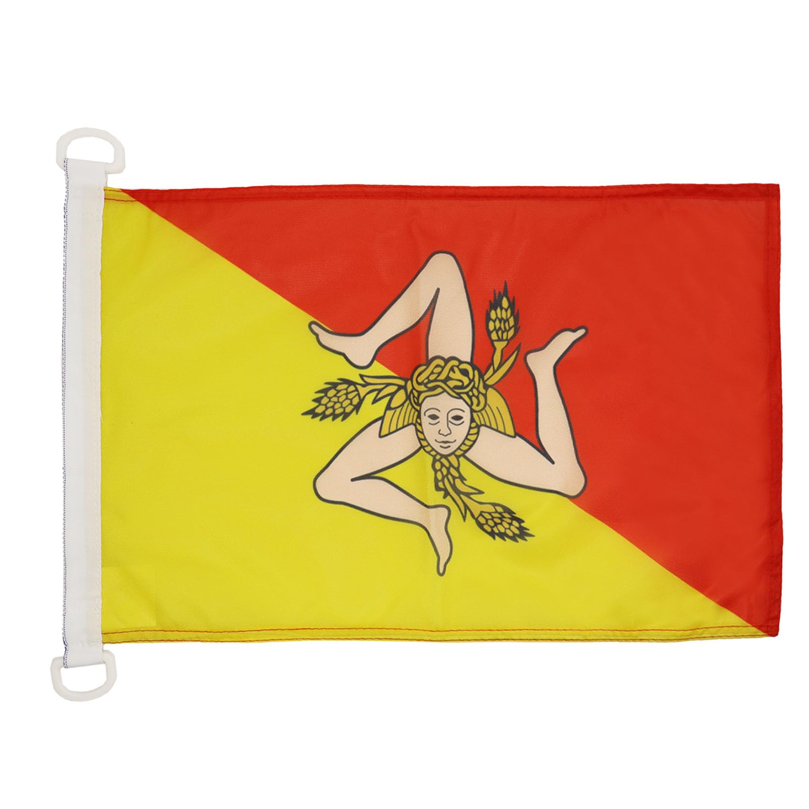 AZ FLAG Sicily Nautical Flag 18'' x 12'', Italy, Sicilian flags 30 x 45 cm, Banner 12x18 in for boat โ image 1