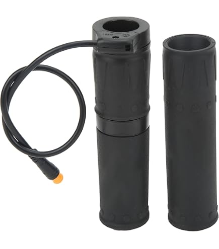 Electric Bike Twist Throttle Grip - 22.2mm Handlebar, Waterproof, For 12V-72V E-Bikes, 2 Pack