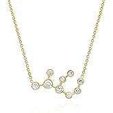 espere Sterling Silver Zodiac Necklace Constellation Jewelry Birthday Gift Sorority Sister Gift