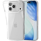 PEEL Flex Case for iPhone 17 Pro Max (Clear Soft) – Anti-Yellowing TPU, 8-ft Drop-Tested, Flexible & Ergonomic Grip, Minimalist Branding-Free Design – Protects & Showcases Your Device