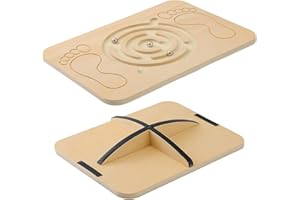 Juoe Maze Balance Board Wobble Board for Kids and Adult,up to 350 Ibs for Coordination Skills Obstacle Courses Sensory Balanc