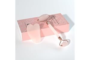 YLTNEUQER Gua Sha Facial Massager Tool, Jade Roller Face Roller, for Face, Neck, Back, Arms, Legs,SPA Gifts for Women Gua Sha Facial Massager Reduce Puffiness and Improve Wrinkles