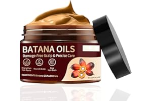Batana Oil for Hair Growth, Batana Oil Organic 100% Pure Natural Raw Hair Oil, Organic Batana Oil Enhances Hair for Men & Wom