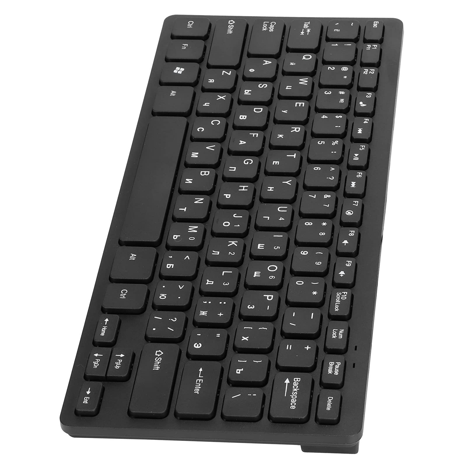 01 PC Keyboard, Russian French German Keyboard Computer Keyboards Usb Keyboard for PC Notebook Computer General(Russian)