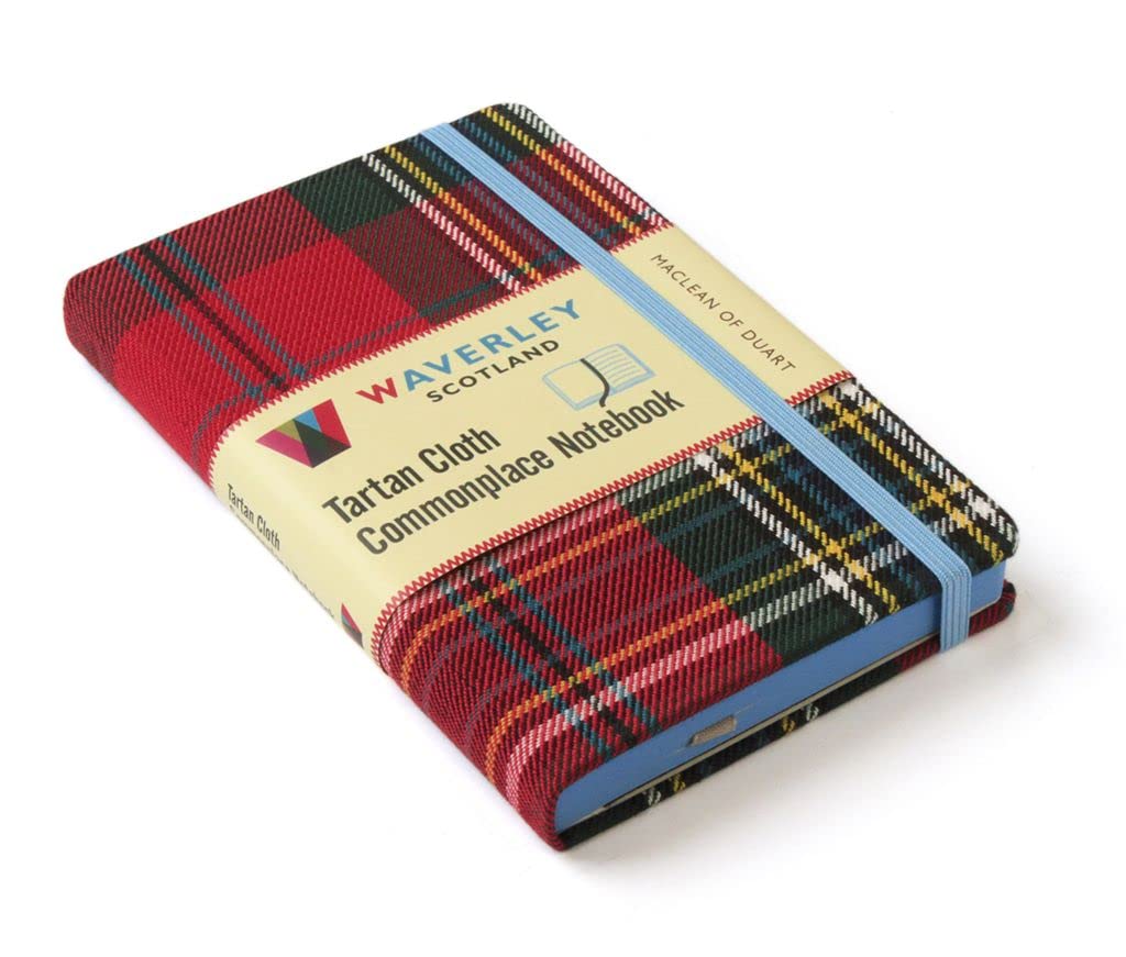 Maclean of Duart Notebook: Waverley Genuine Scottish Tartan Notebook
