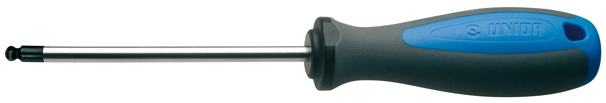 Unior Screwdriver with 3 Component Handle with Ball Head for Allen Socket Screws; 6, 1 Piece, 620TBI