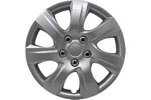 CAROLINA WHEEL COVER Premium Replica Hubcap, Replacement for Toyota Camry 2010-2011, 16-inch Wheel Cover (1-Piece)