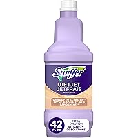 Swiffer WetJet Spray Mop Quickdry Formula Liquid Wood Floor Cleaner Refill, 1.25L