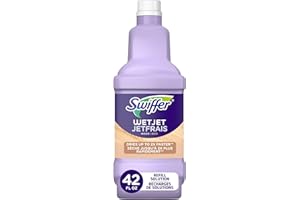 Swiffer WetJet Spray Mop Quickdry Formula Liquid Wood Floor Cleaner Refill, 1.25L