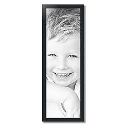 ArtToFrames 11x34 Inch Black Picture Frame, This