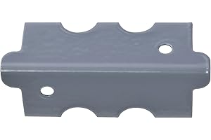 Edsal CPOUT-Gry-4 Muscle Rack Post Coupling Outer Grey (4 Pack), 3" Height, 1.5" Width, 1.5" Length (Pack of 4)