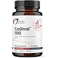 Designs for Health CoQnol 100mg - CoQ10 Ubiquinol with Superior Bioavailability + Exclusive Absorption Technology - Double CoenzymeQ10 Boost with GG - Heart, Healthy Aging + Cell Support (60 Softgels)
