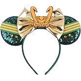 CLGIFT Super Hero Mickey Ears, Adult Mickey Ears, Women Mouse Ears, Minnie Ears, Super Hero Minnie Ear