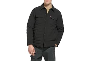 Levi's Mens Lightweight Quilted Shirt Jacket