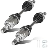 Front Left Right CV Axle Shaft Assembly for Toyota 4Runner 2003-2022 | for Tacoma 2005-2020, for FJ Cruiser 2007-2014, for Lexus GX460 2010-2022 &amp; GX470 2003-2009, 4WD Only, for 66-5235, 2 pcs