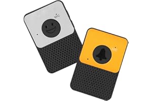 Wireless Intercom Doorbell System With Full-Duplex Hands-Free Two-Way Communication 1000Ft Long Range 4 Ringtones And 8 Volum