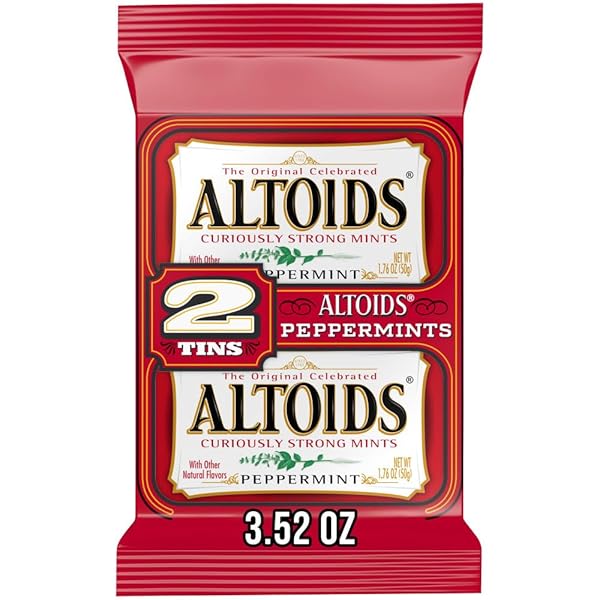 ALTOIDS PEPPERMINT BREATH MINT TINS, 3.52 OZ (PACK...