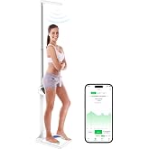 arboleaf Ultrasonic Height and Weight Scale, Digital Physician Scale | Professional weight machine for Gym and Home, 11-485lb, 6ft.4.8in, LCD Display for Measuring Weight, Height