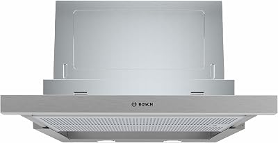 Bosch Series 4 Built-in Telescopic Cooker Hood 60 cm Silver