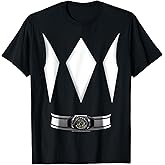 Power Rangers Halloween Black Ranger Costume T-Shirt Small