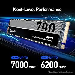 Lexar 8TB NM790 SSD PCIe Gen4 NVMe M.2 2280