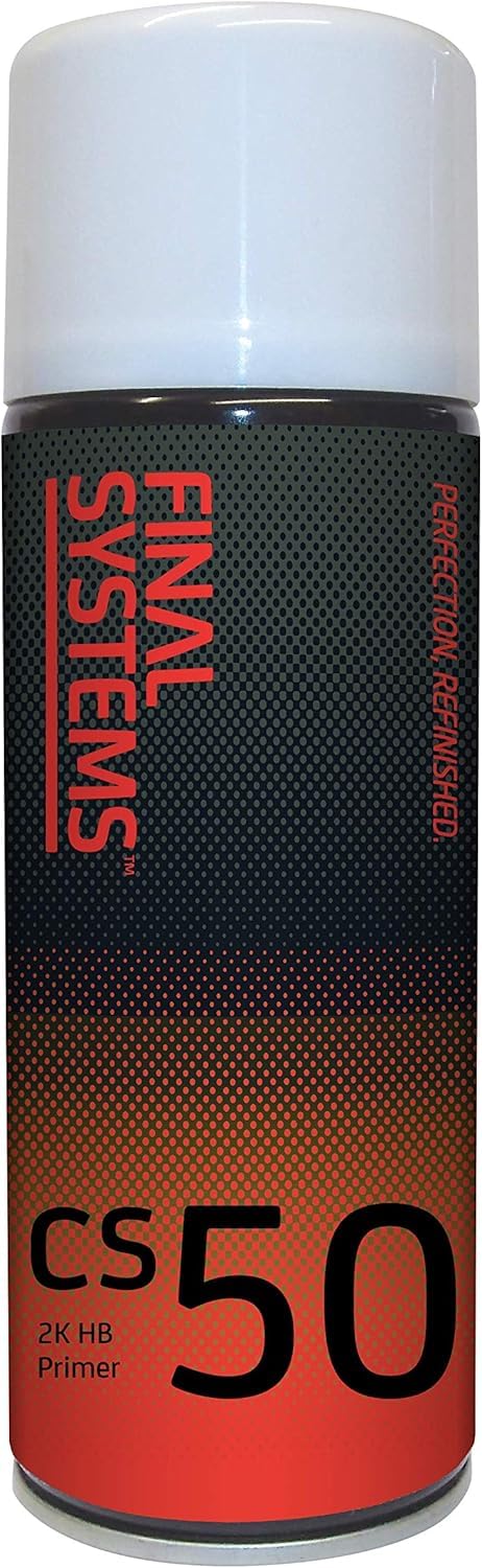 Final Systems FL6001/G CS50 Aerosol 2K HB Primer, Grey