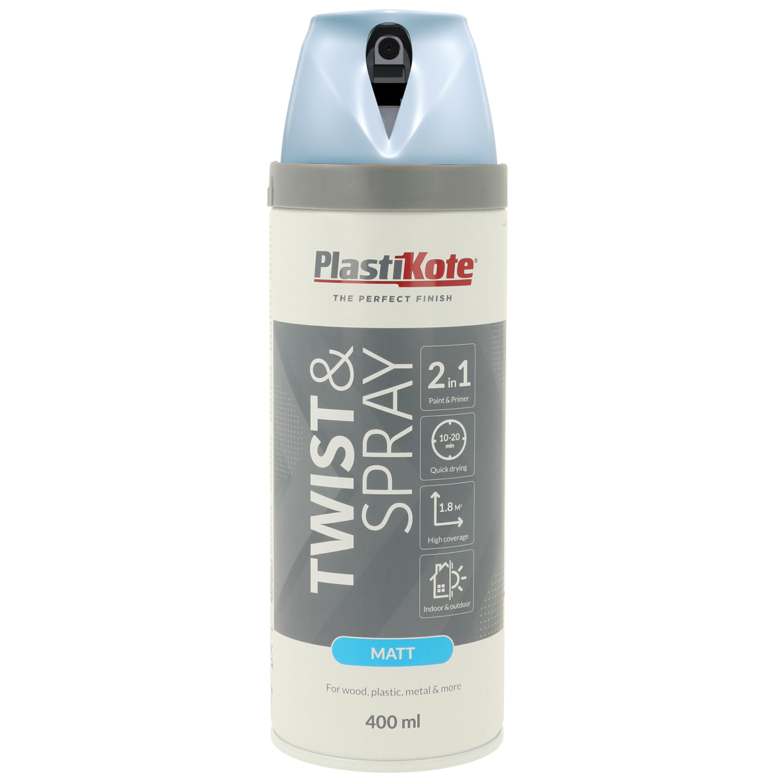 PlastiKote 022117 Twist & Spray baby blue satin 400 ml