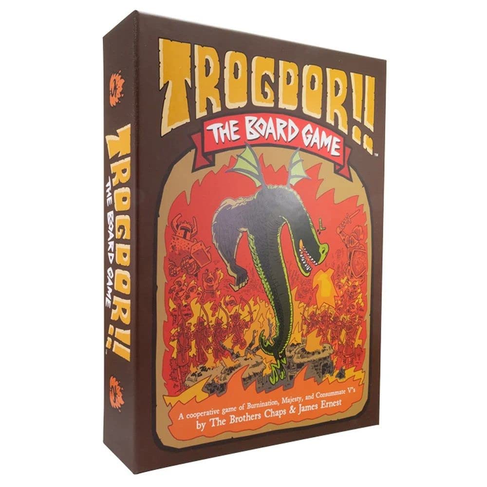 Greater Than Games TROG-CORE Trogdor The Board Game, Mixed Colours