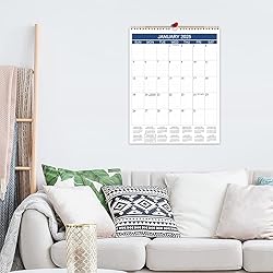Calendar 2025-2026 - Wall Calendar Runs from Jan