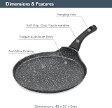 Blackmoor 26cm Pancake Pan Non-Stick Induction Hob Suitable Pan view 4