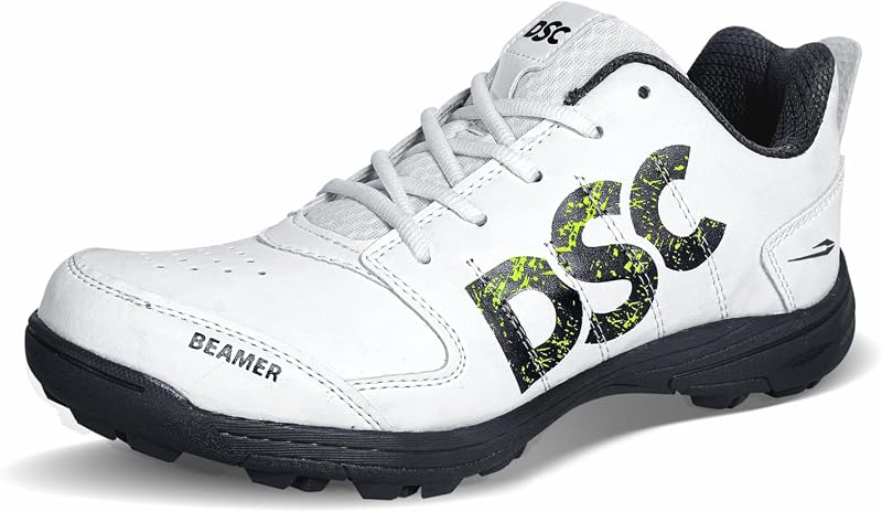 DSC Beamer Cricket Shoe Men Boys Grey Lightweight Durable Size UK 11