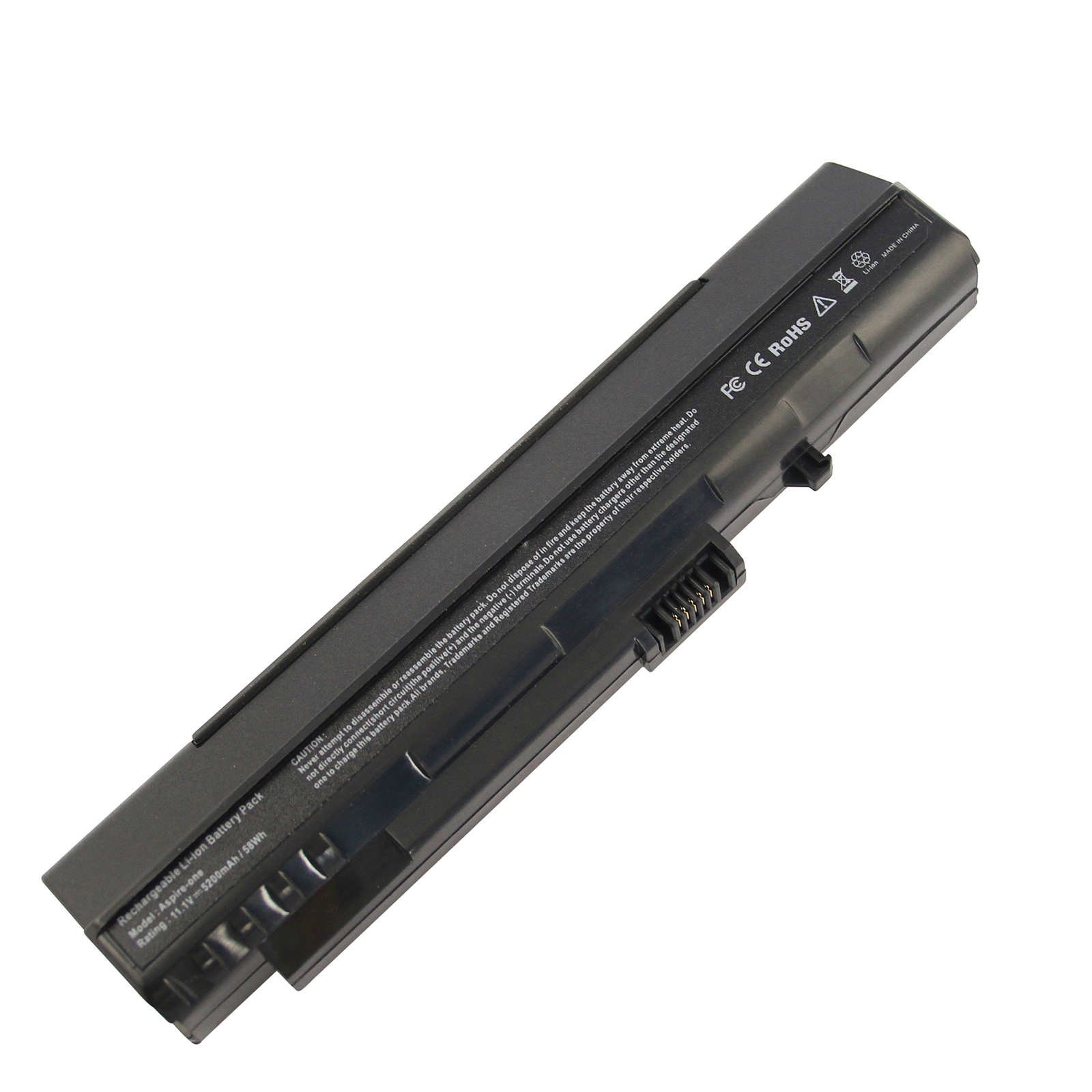 ARyee 5200mAh 11.1V Li-ion Battery Replacement for Acer Aspire One UM08A31 UM08A32 UM08A51 UM08A52 UM08A71 UM08A72 UM08A73 LC.BTP00.017 LC.BTP00.043