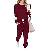RUBZOOF Lounge Sets for Women 2 Piece Travel Sweatsuits Fall Outfits Loungewear Matching Clothing Set 2025 S-3XL