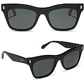 DIFF Bradley Designer Oversized Rectangular Sunglasses for Women and Men | Fashionable & Trendy Style | 100% UV Protection