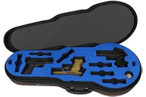 Peak Case Five Handgun Violin Case - Locking