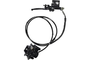 Rear Hydraulic Brake Master Cylinder Caliper, Replacement for Chinese ATV Taotao Roketa Sunl NST Peace Eagle Cool Sports Quad