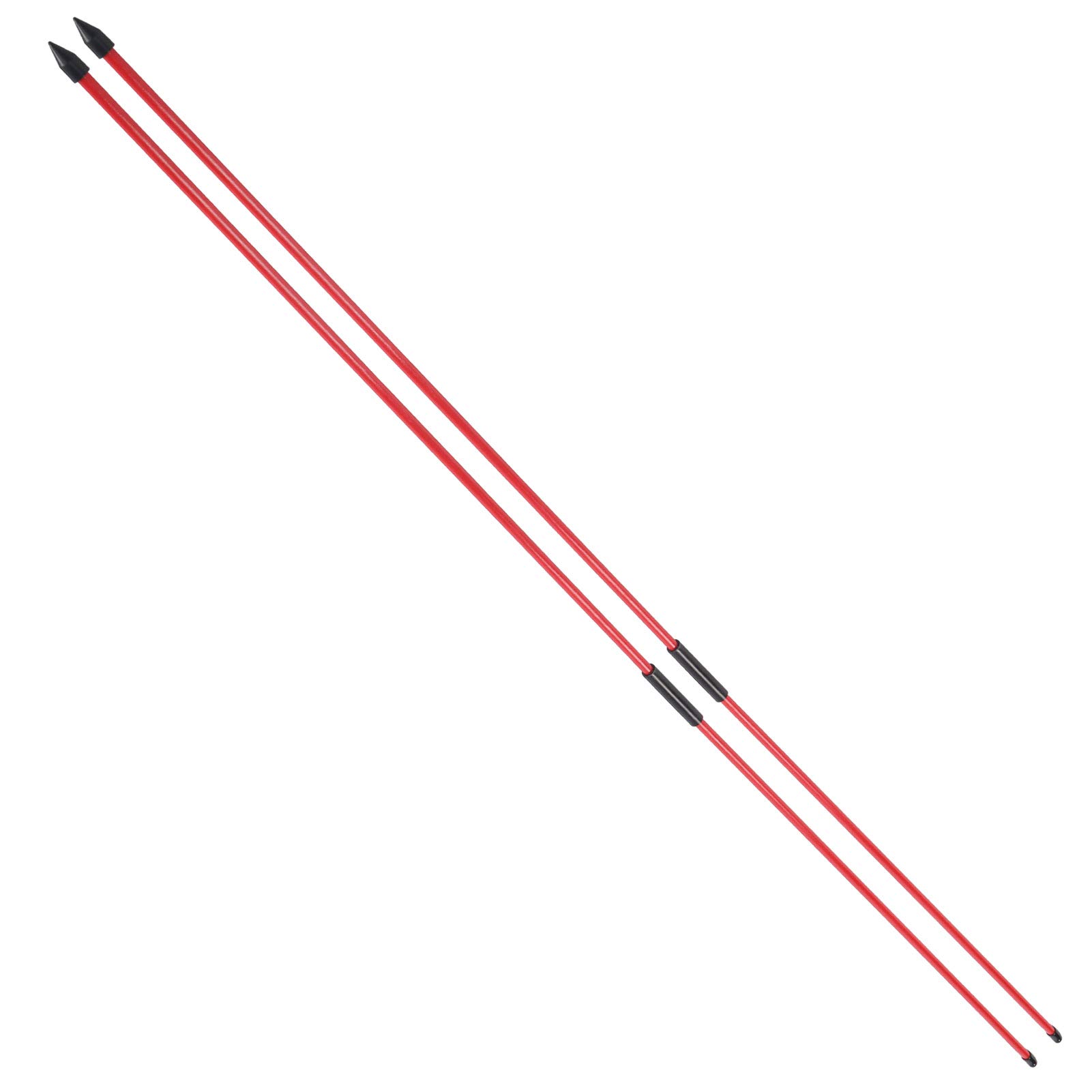Alignment Aid Practice Rods strong and Alignment Sticks Training Aid for lovers (especially beginners)(red)