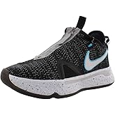 Nike Pg 4 Unisex Shoes Size 5, Color: Black/White/Wolf Grey