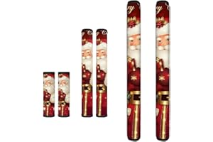 Biyejit Christmas Santa Claus Refrigerator Door Handle Covers 6 pcs,Keep Your Kitchen Appliance Clean from Smudges, Fingertips, Drops for Dishwashers Microwave Xmas Kitchen Decor