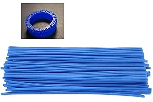 DAUERHAFT Casting Wax Wire, Lightweight Jewelry Design Wax, Simple and Quick to Operate 2 5mm Round Sprue Wax, Jewelry Pattern Making Investment Wax, for Dental/Jewelry Wax Casting