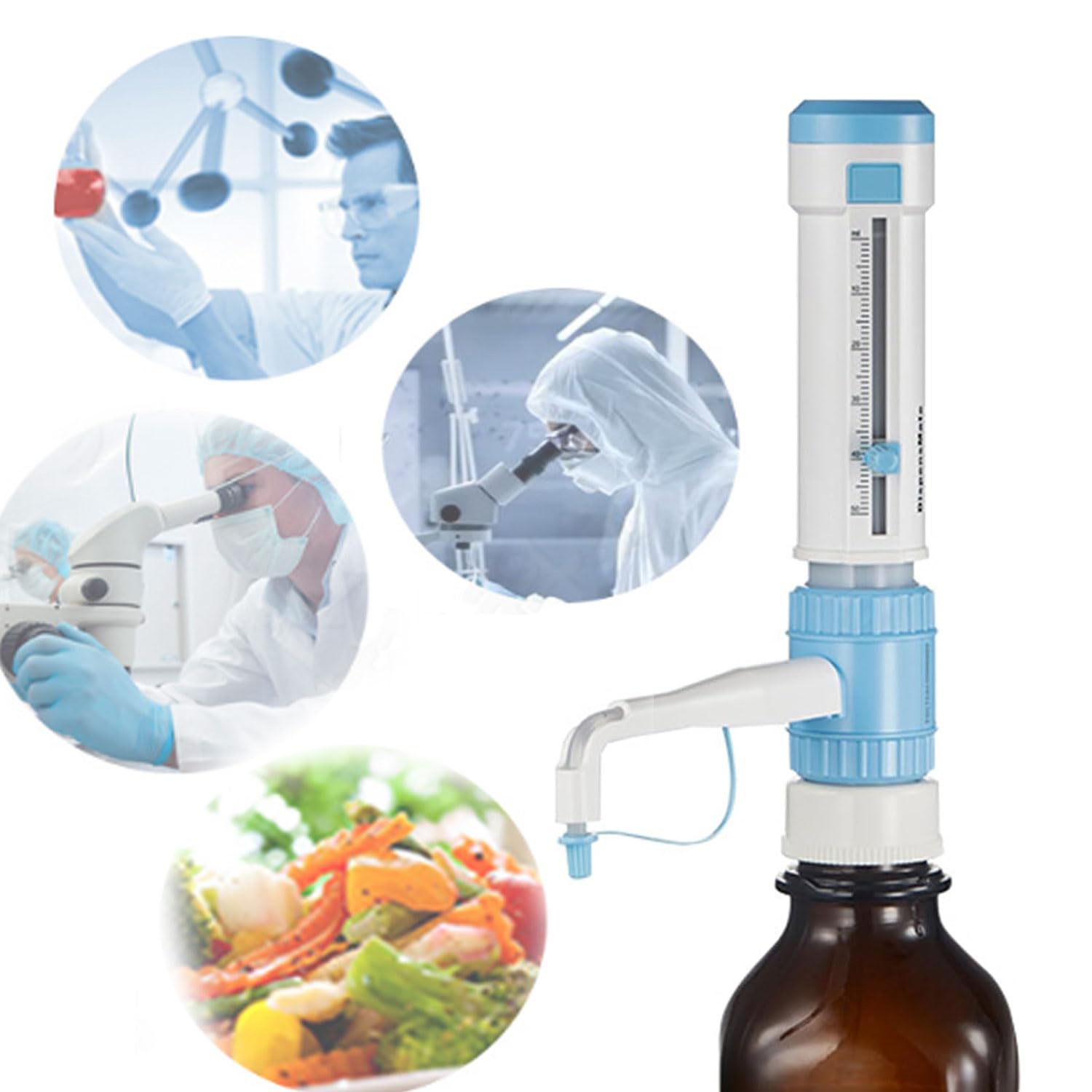 JOSBY Bottle Top Chemical Dispenser, Polypropylene