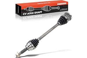 A-Premium CV Axle Shaft Assembly Compatible with Infiniti EX35 2008-2012, EX37 2013, G37 2009-2013, M35 2009-2010, AWD, Front