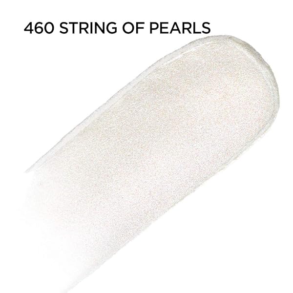 L’OREAL PARIS BRILLIANT EYES SHIMMER LIQUID EYE SHADOW, LONGWEARING LASTING SHIMMER, CREASE RESISTANT, FLAKE-PROOF, PRECISION APPLICATOR, QUICK DRY, NON-GREASY, STRING OF PEARLS, 0.1 OZ.