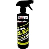 DURA-COATING TECHNOLOGY Wheely Clean - Professional Wheel Cleaner Spray - Ready-to-Use Tire Cleaner and Rim Cleaner - Suitable for Aluminum, Chrome, or Clear-Coated Wheels - Removes Brake Dust - 16 oz